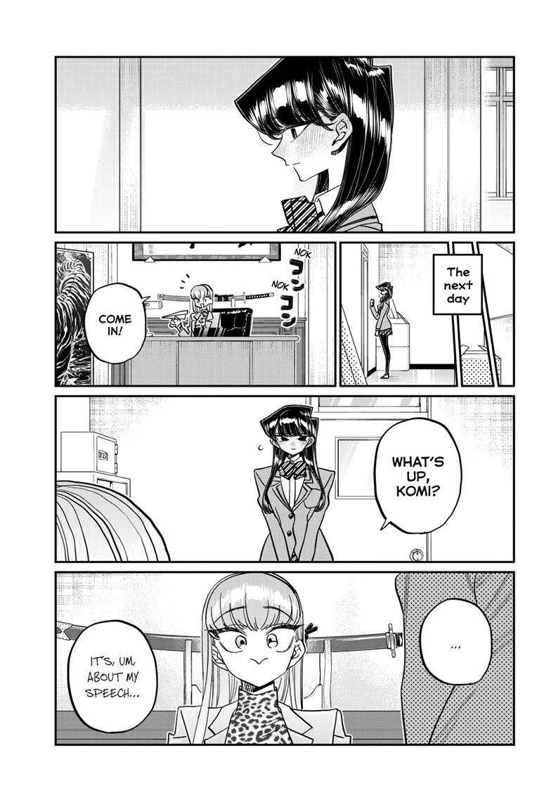 Komi-san wa Komyushou Desu Chapter 495 14